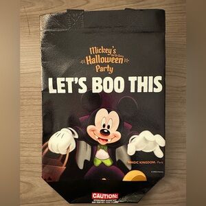 Disney Mickey's Halloween Party Trick-or-Treat Bag